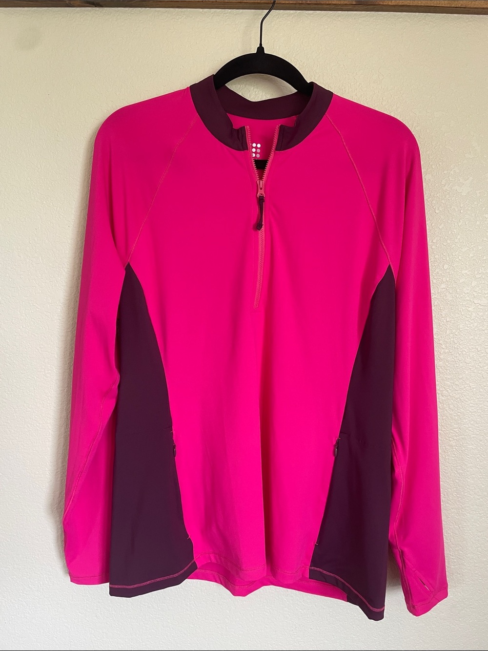 Title Nine Sunbuster Long-Sleeve Quarter-Zip Top XL Rashguard Athletic Outdoor